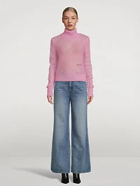 Mohair Turtleneck Sweater