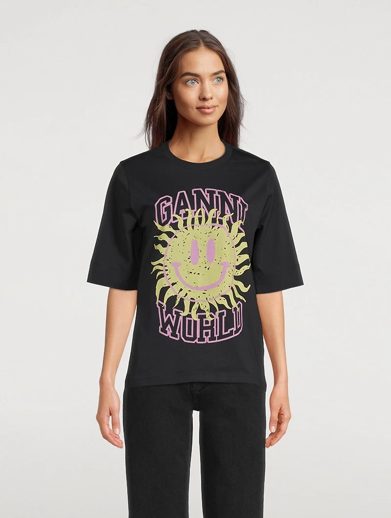 Ganni World T-Shirt