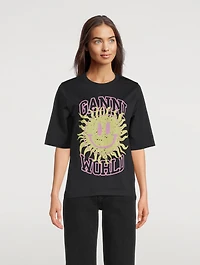Ganni World T-Shirt