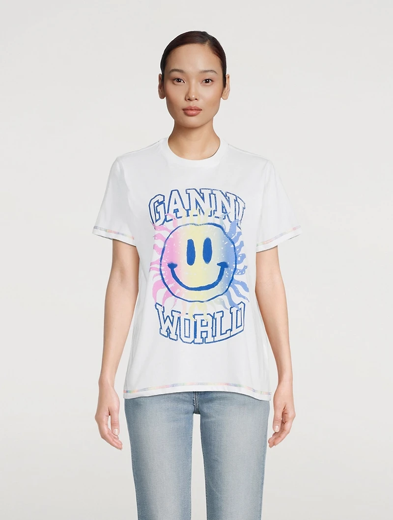 Ganni World T-Shirt