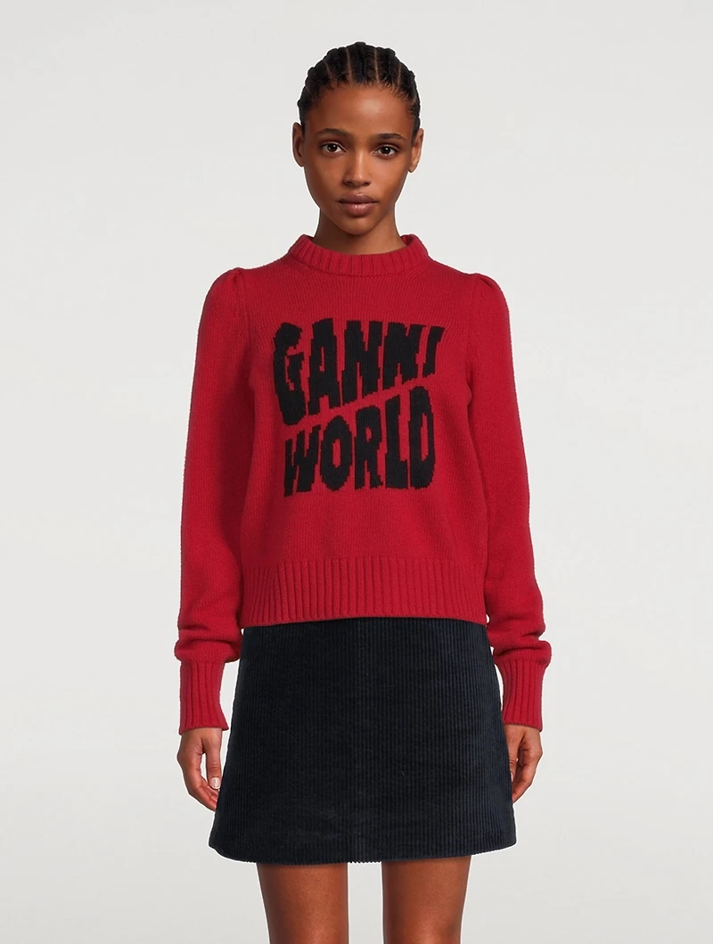 Ganni World Sweater