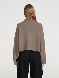Banni Wool-Blend Cropped Sweater