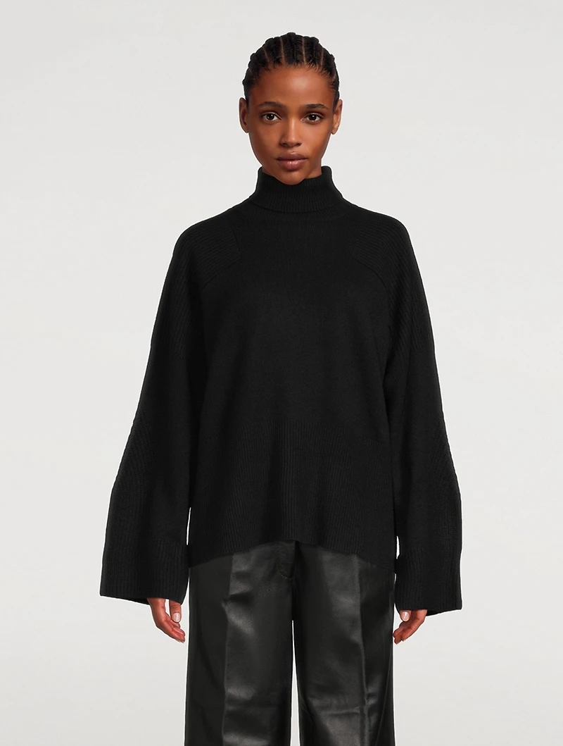 Maren Cashmere Turtleneck Sweater