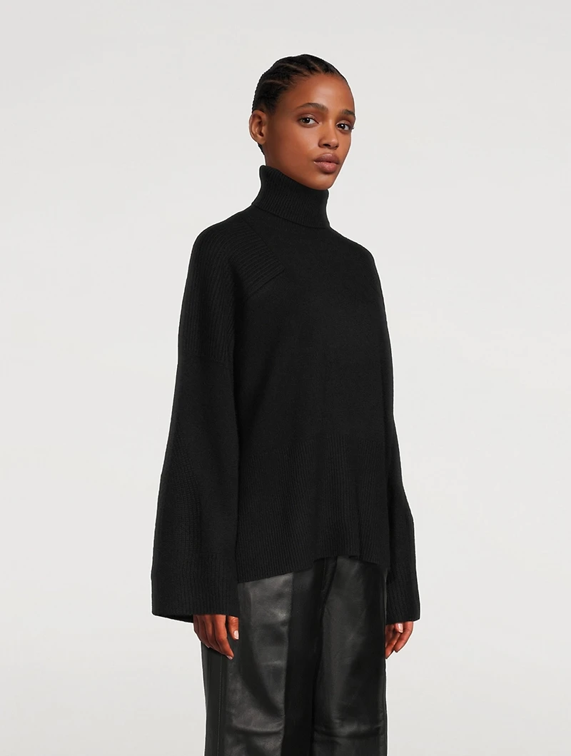 Maren Cashmere Turtleneck Sweater
