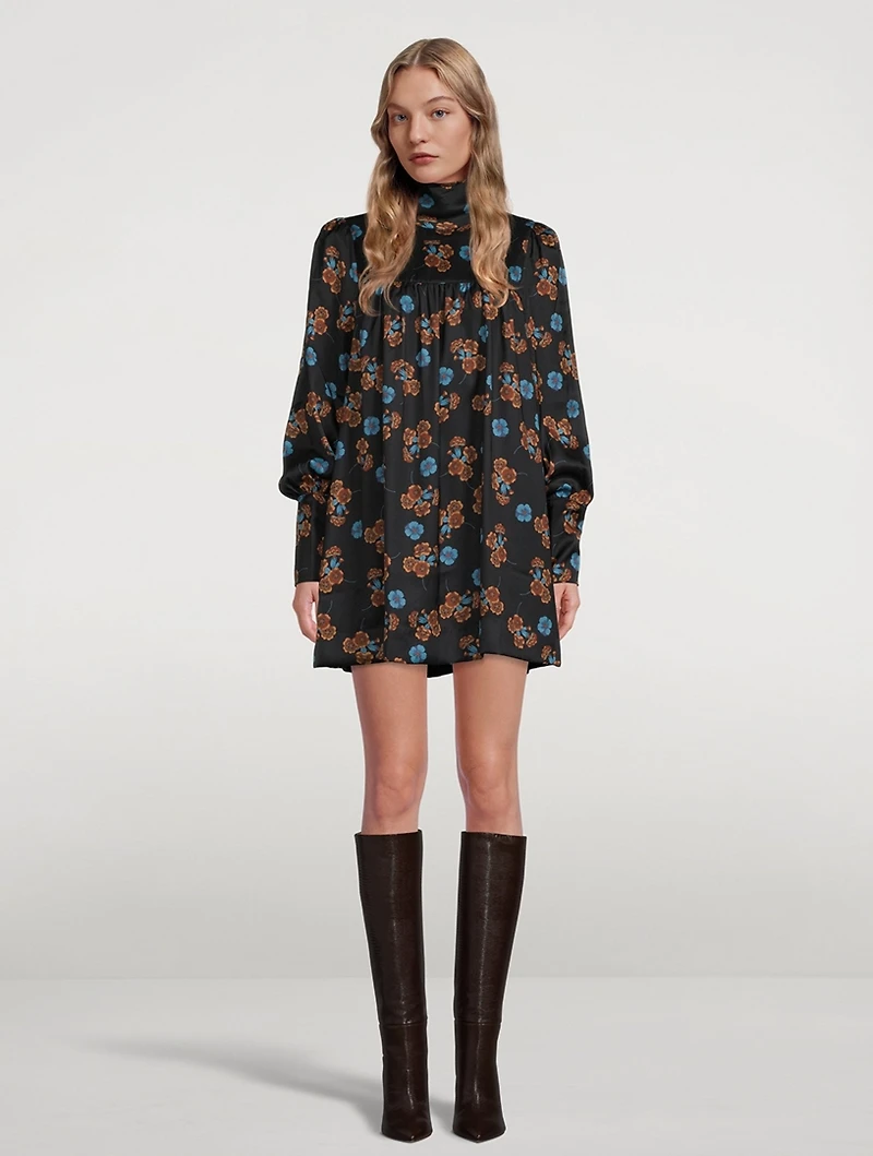 Mini Dress Floral Print