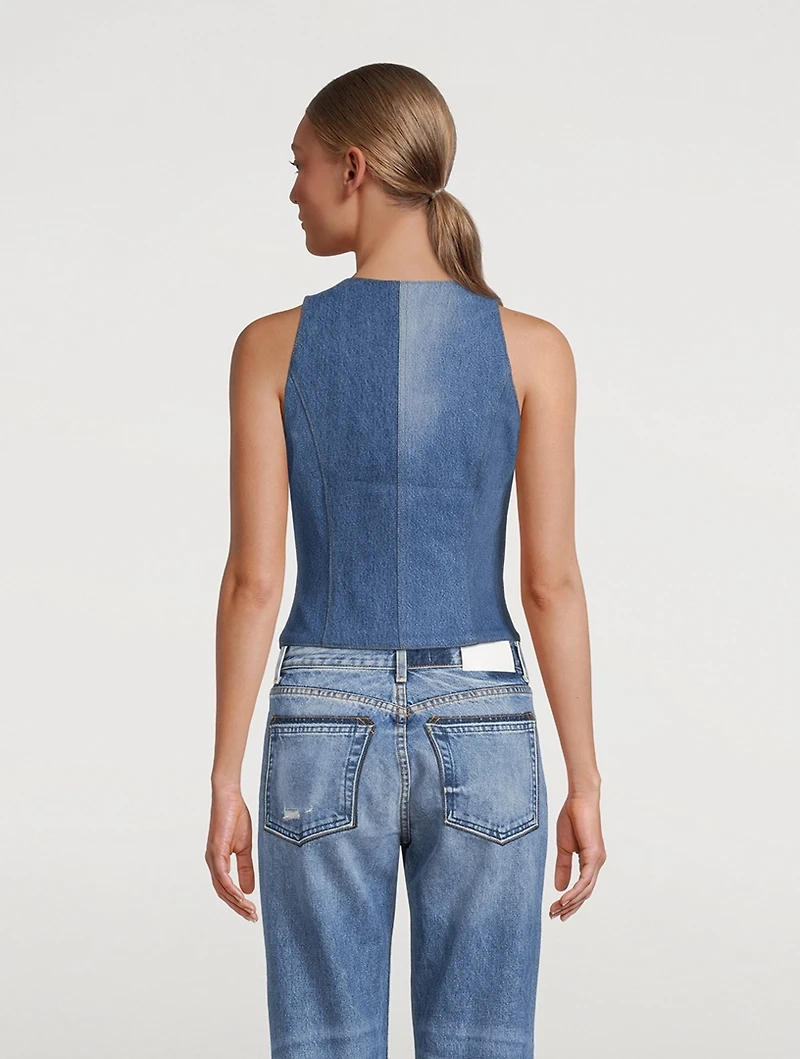 Ava Denim Vest