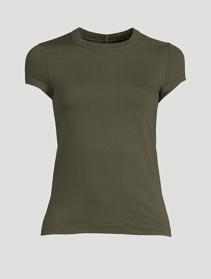Cotton Cropped Level T-Shirt