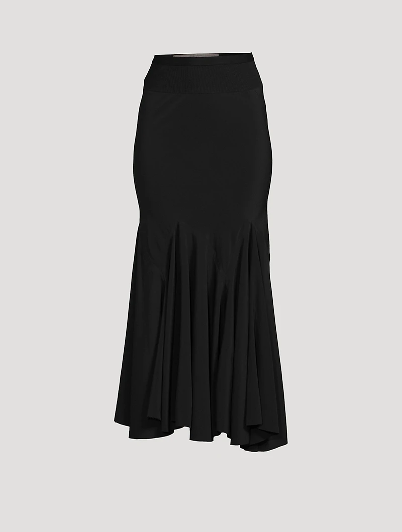 Divine Godet Midi Skirt