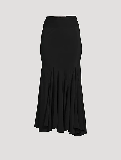 Divine Godet Midi Skirt