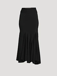 Divine Godet Midi Skirt