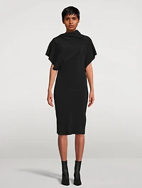 Seb Draped Midi Dress
