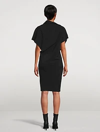 Seb Draped Midi Dress