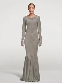 Glenda Velvet Gown