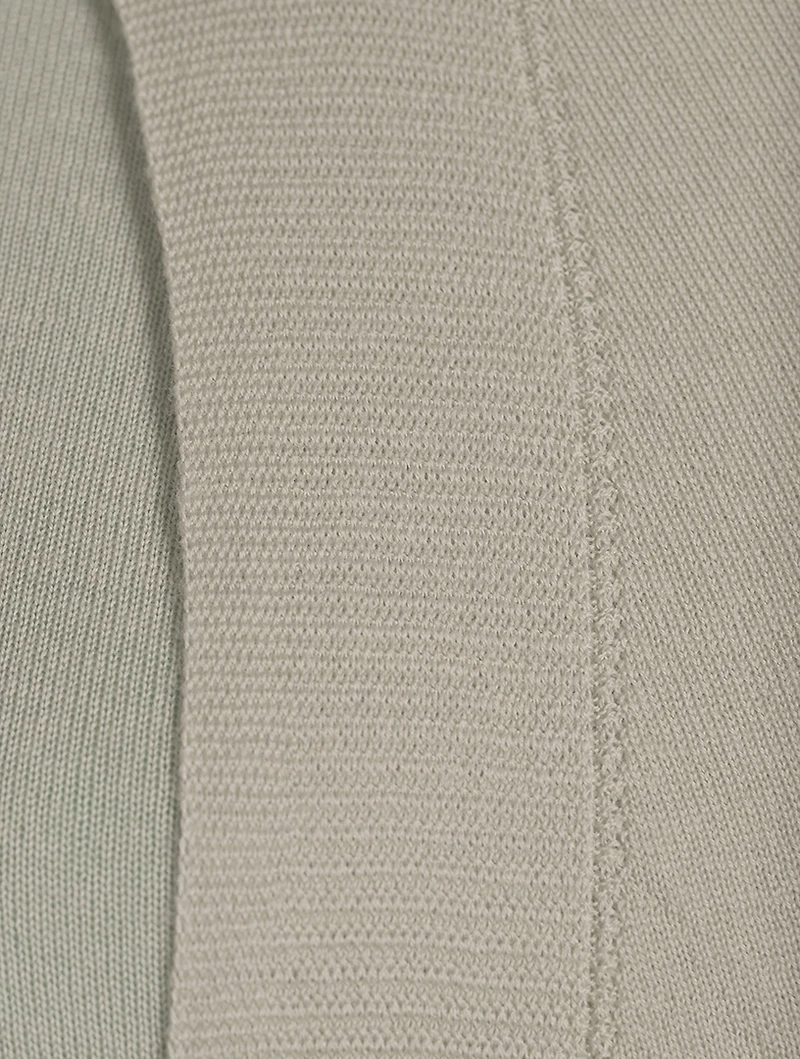 Caped Wool Top
