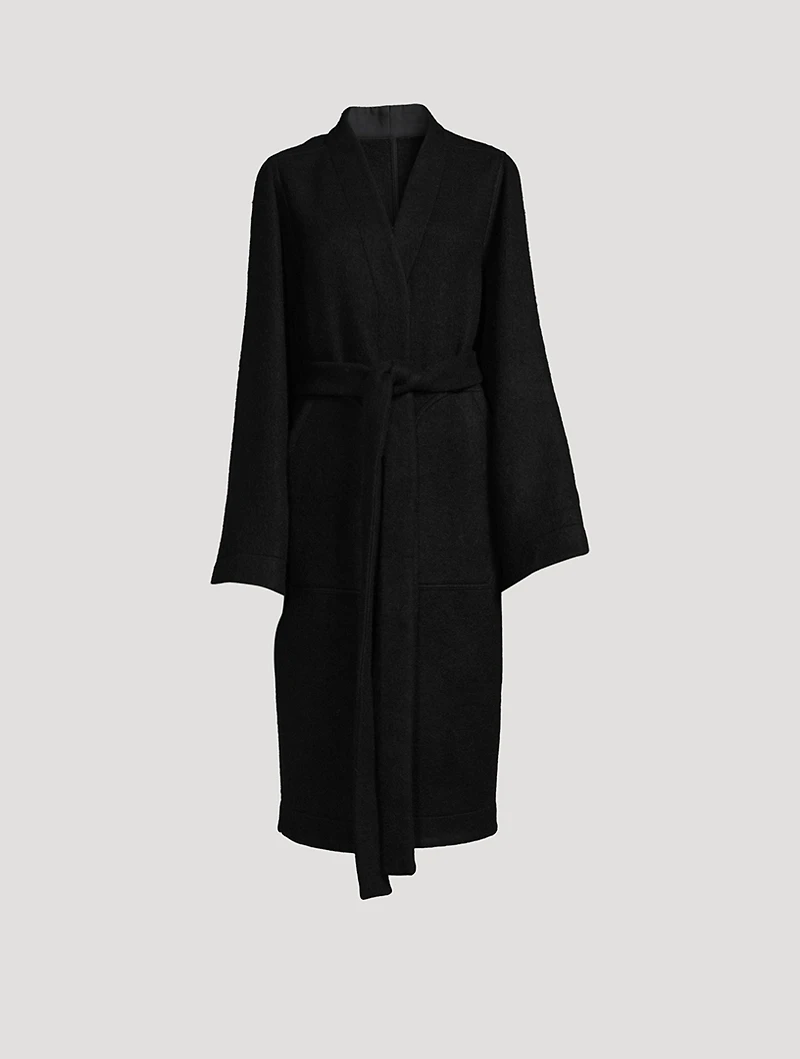 Dagger Wool And Alpaca Coat