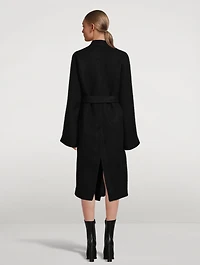 Dagger Wool And Alpaca Coat