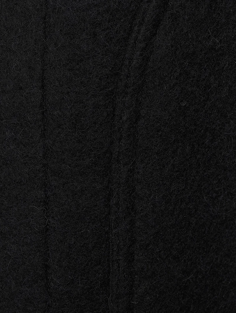 Dagger Wool And Alpaca Coat