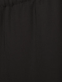 Easy Wide-Leg Recycled Georgette Trousers