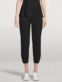 Precision Ponte Tapered Trousers