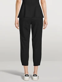 Precision Ponte Tapered Trousers