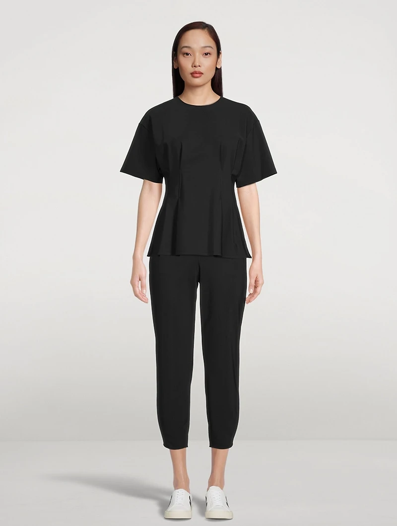 Precision Ponte Tapered Trousers