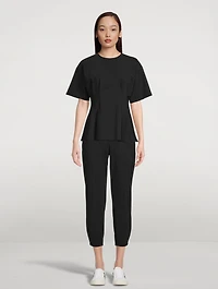Precision Ponte Tapered Trousers