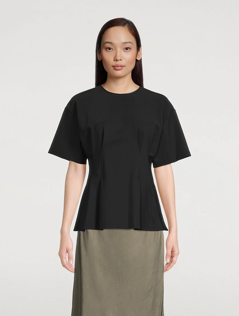 Precision Ponte Corset T-Shirt