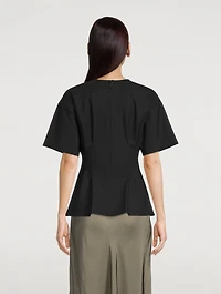Precision Ponte Corset T-Shirt