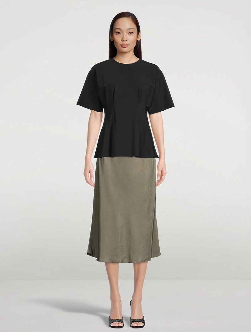 Precision Ponte Corset T-Shirt