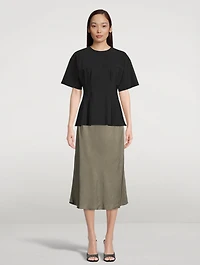 Precision Ponte Corset T-Shirt