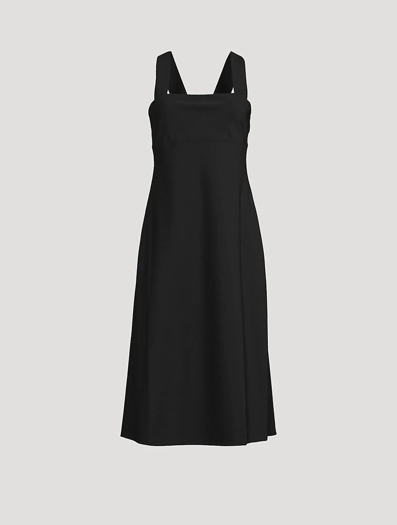 Precision Ponte Cross-Back Dress
