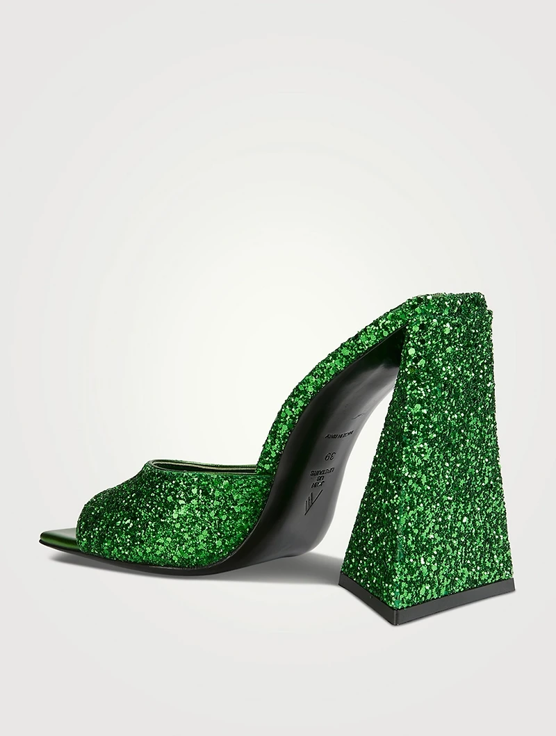 Devon Glitter Mules