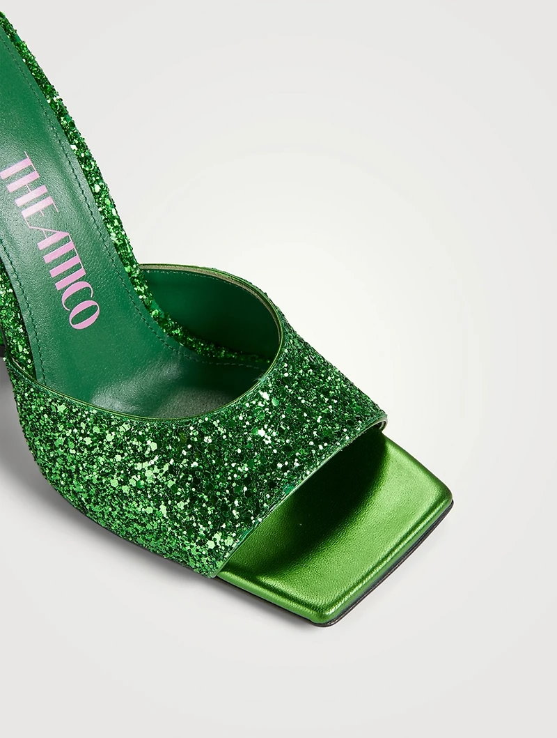 Devon Glitter Mules