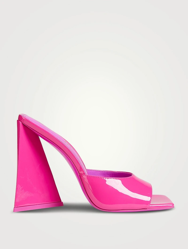 Devon Patent Leather Mules