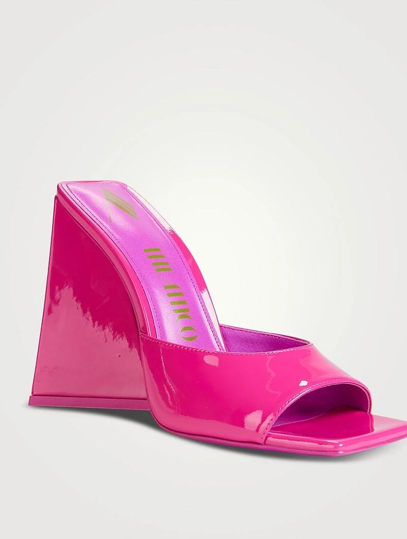 Devon Patent Leather Mules