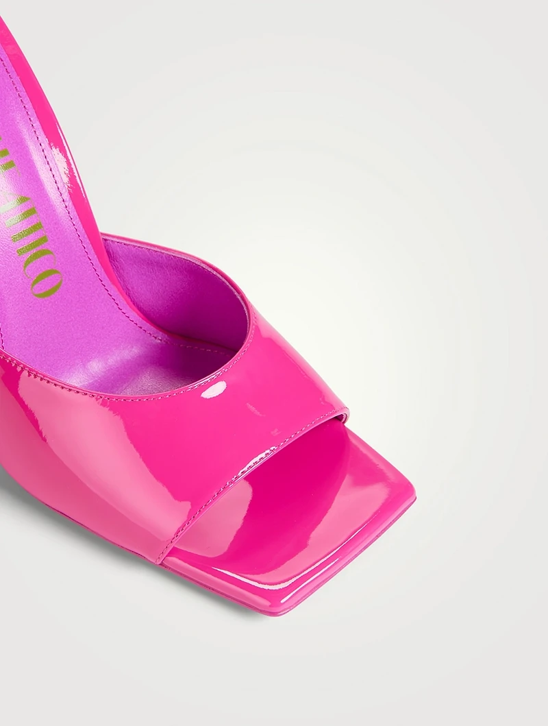 Devon Patent Leather Mules