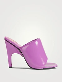 Rem Padded Patent Mules