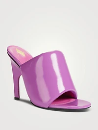 Rem Padded Patent Mules