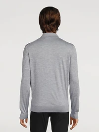 Cashmere And Silk Polo Shirt