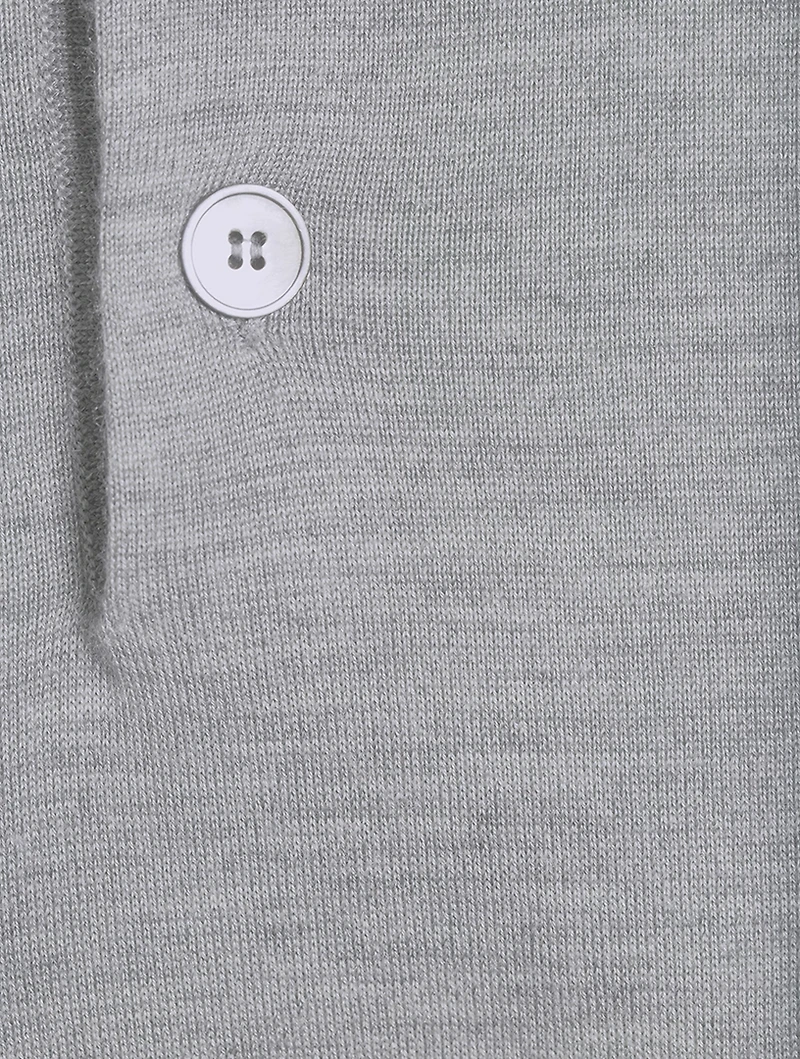 Cashmere And Silk Polo Shirt