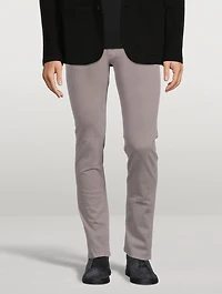 City Stretch Cotton Gabardine Slim-Fit Jeans