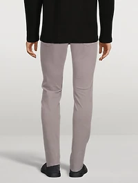 City Stretch Cotton Gabardine Slim-Fit Jeans