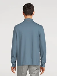 Long-Sleeve Polo Shirt