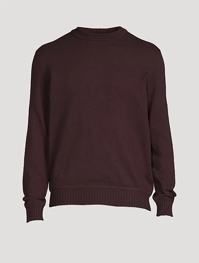 Cashmere And Cotton Crewneck Sweater
