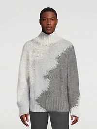Cashmere And Wool Mohair Sweater