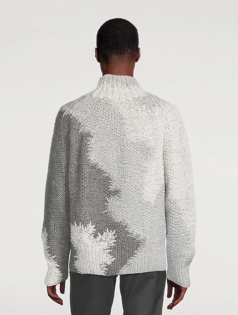Cashmere And Wool Mohair Sweater
