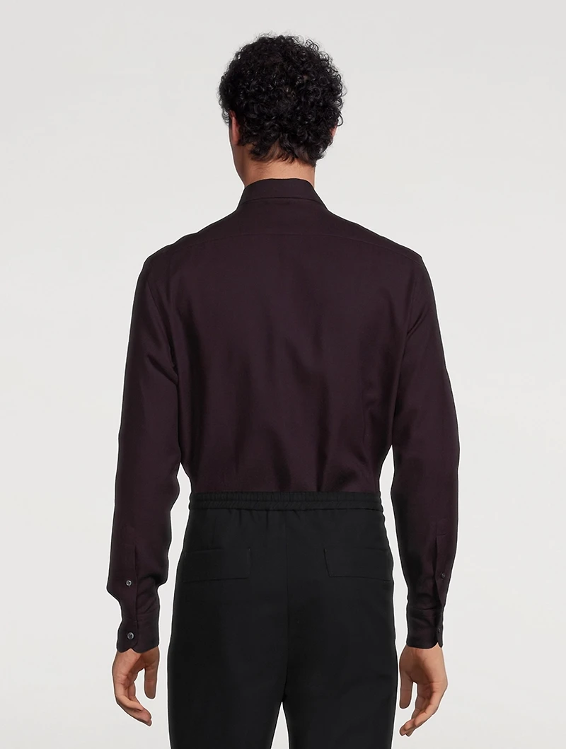 Cotton And Cashmere Shirt