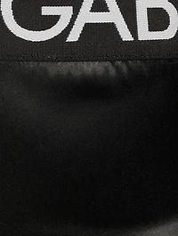 Logo-Band Satin Brief