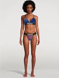 Logo Thong Greca Print