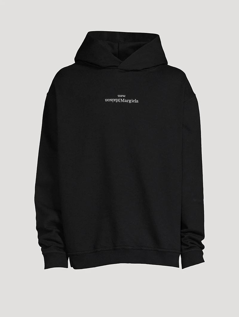 Upside Down Logo Hoodie